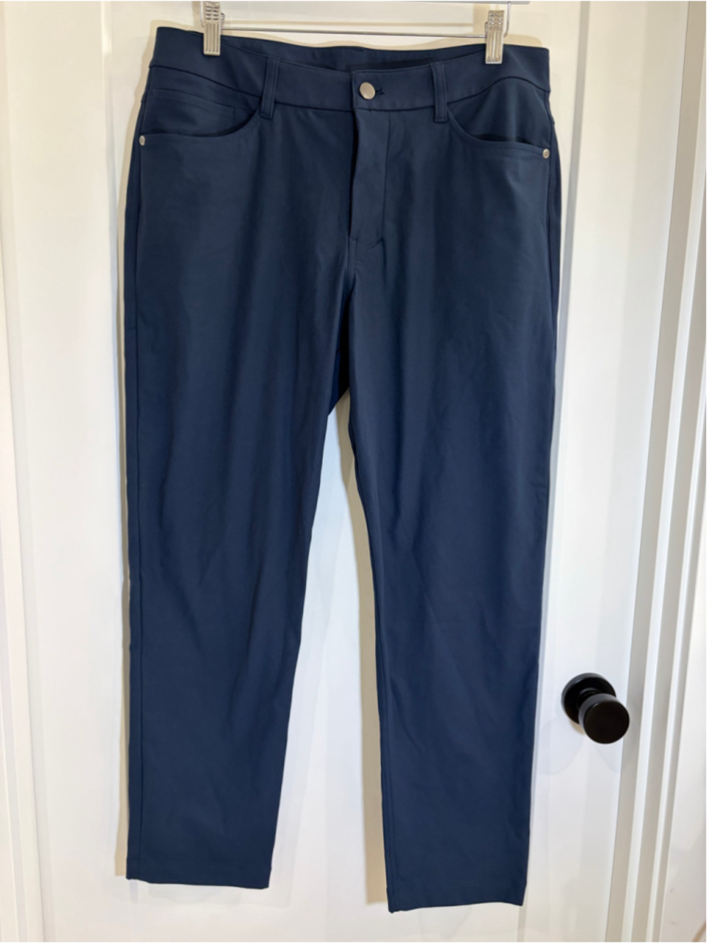 Lululemon Men ABC Classic Fit 5 Pocket Pant Warpstreme True Navy 32x26